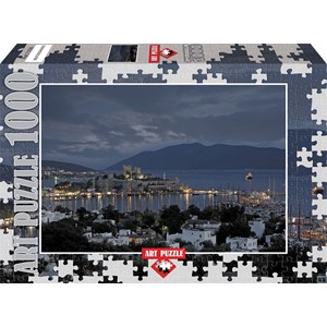 Art Puzzle (71036) - "Blick auf die Bodrum Burg" - 1000 Teile Puzzle