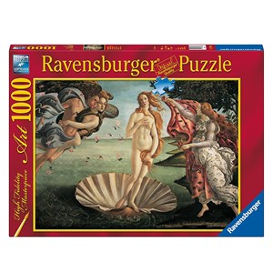 Ravensburger (15769) - Sandro Botticelli: "Geburt der Venus" - 1000 Teile Puzzle