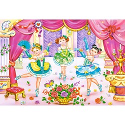Castorland (B-06687) - "Kleine Ballerinas" - 60 Teile Puzzle