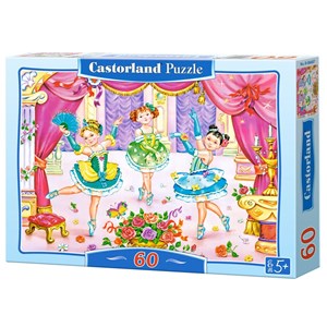 Castorland (B-06687) - "Kleine Ballerinas" - 60 Teile Puzzle
