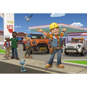 Ravensburger (09151) - "Bob und sein Team" - 24 Teile Puzzle