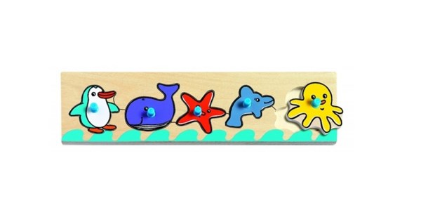 Djeco (01110) - "Sea'n'co" - 5 Teile Puzzle