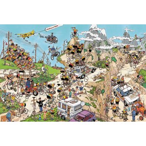 Jumbo (02086) - Jan van Haasteren: "Tour de France" - 1500 Teile Puzzle