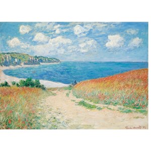 Puzzle Michele Wilson (A490-500) - Claude Monet: "Chemin dans les Blés, 1882" - 500 Teile Puzzle