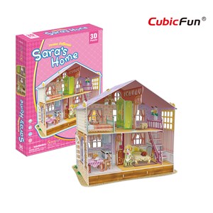 Cubic Fun (P678h) - "Sara's Home" - 94 Teile Puzzle
