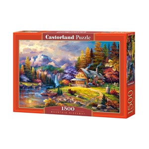 Castorland (C-151462) - "Versteck in den Bergen" - 1500 Teile Puzzle