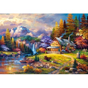 Castorland (C-151462) - "Versteck in den Bergen" - 1500 Teile Puzzle