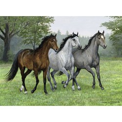 Ravensburger (12632) - Persis Clayton Weirs: "Wild Trifecta" - 200 Teile Puzzle
