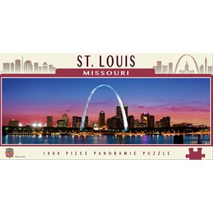 MasterPieces (71591) - "Saint Louis, Missouri" - 1000 Teile Puzzle