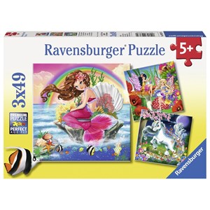 Ravensburger (09367) - "Welt der Fabelwesen" - 49 Teile Puzzle