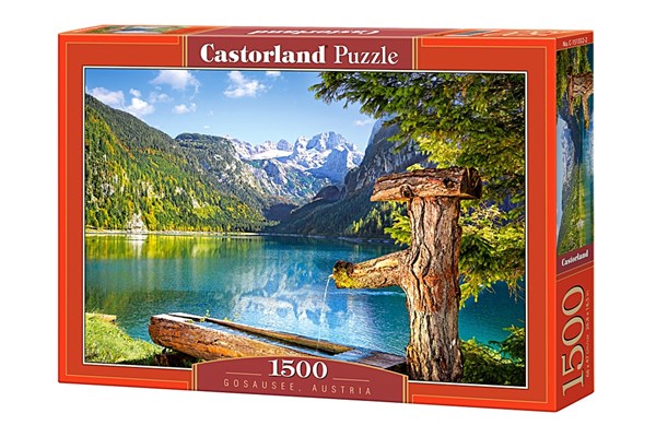 Castorland (C-151332) - "Der Gosausee in Oberösterreich" - 1500 Teile Puzzle