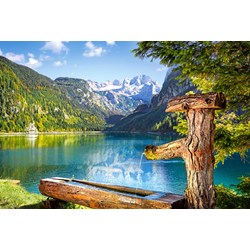 Castorland (C-151332) - "Der Gosausee in Oberösterreich" - 1500 Teile Puzzle