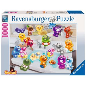Ravensburger (15967) - "Badespaß" - 1000 Teile Puzzle