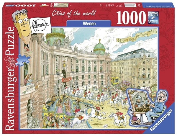 Ravensburger (19785) - "Wenen" - 1000 Teile Puzzle