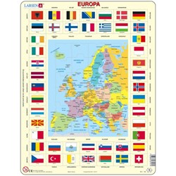 Larsen (KL1-NL) - "Europa - NL" - 70 Teile Puzzle