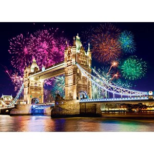 Castorland (B-52592) - "Tower Bridge, London, England" - 500 Teile Puzzle