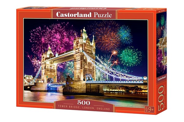 Castorland (B-52592) - "Tower Bridge, London, England" - 500 Teile Puzzle