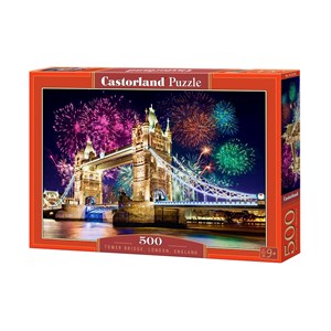 Castorland (B-52592) - "Tower Bridge, London, England" - 500 Teile Puzzle