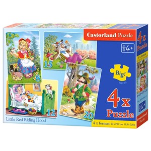 Castorland (04294) - "Rotkäppchen" - 8 12 15 20 Teile Puzzle
