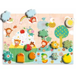 Djeco (07012) - "Surprise" - 24 Teile Puzzle