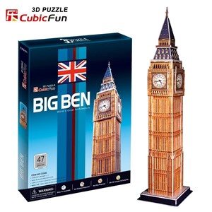 Cubic Fun (C094H) - "Big Ben" - 47 Teile Puzzle