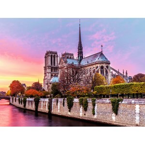 Ravensburger (16345) - "Malerisches Notre Dame" - 1500 Teile Puzzle