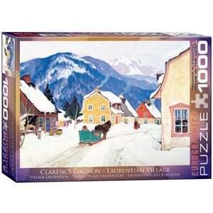 Eurographics (6000-7182) - "Dorf Laurentian" - 1000 Teile Puzzle