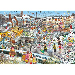 Gibsons (G7056) - "I Love Winter" - 1000 Teile Puzzle