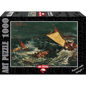 Art Puzzle (81049) - "Rettung auf hoher See" - 1000 Teile Puzzle