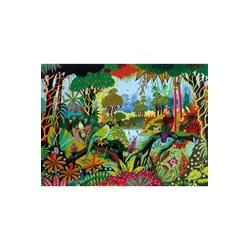 Puzzle Michele Wilson (A491-650) - Alain Thomas: "Jungle" - 650 Teile Puzzle