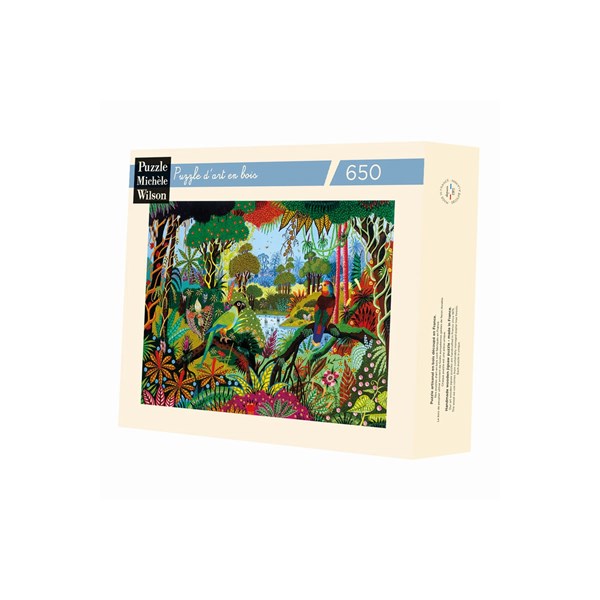 Puzzle Michele Wilson (A491-650) - Alain Thomas: "Jungle" - 650 Teile Puzzle