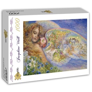 Grafika (T-00291) - Josephine Wall: "Wings of Love" - 1000 Teile Puzzle