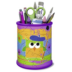 Ravensburger (12106) - "Pencil Cup Owls" - 54 Teile Puzzle