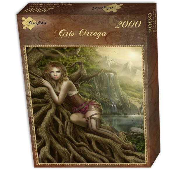 Grafika (00971) - Cris Ortega: "The Mountains of Silence" - 2000 Teile Puzzle