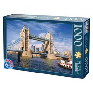 D-Toys (64288-FP08) - "Tower Bridge, London" - 1000 Teile Puzzle