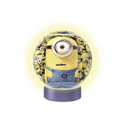 Ravensburger (12168) - "Nachtlicht, Minions" - 72 Teile Puzzle