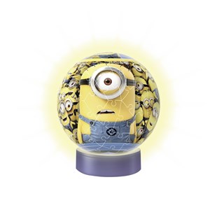 Ravensburger (12168) - "Nachtlicht, Minions" - 72 Teile Puzzle