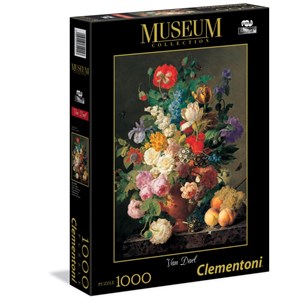 Clementoni (31415) - Jan Frans Van Dael: "Blumenvase" - 1000 Teile Puzzle
