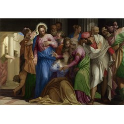 Grafika (00308) - Paolo Veronese: "The Conversion of Mary Magdalene, 1548" - 1000 Teile Puzzle