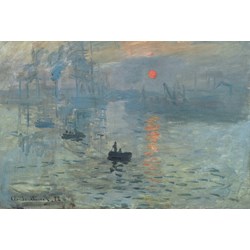 Grafika Kids (00089) - Claude Monet: "Impression au Soleil Levant, 1872" - 100 Teile Puzzle