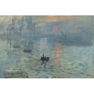 Grafika Kids (00089) - Claude Monet: "Impression au Soleil Levant, 1872" - 100 Teile Puzzle
