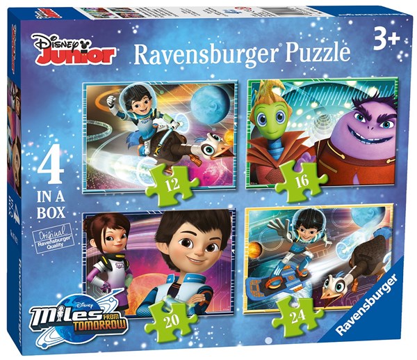 Ravensburger (07012) - "Miles From Tomorrow" - 12 16 20 24 Teile Puzzle