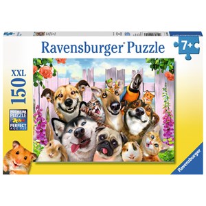 Ravensburger (10045) - "Lustiges Tierselfie" - 150 Teile Puzzle