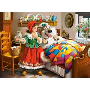Castorland (B-030118) - "Rotkäppchen und der Wolf" - 300 Teile Puzzle