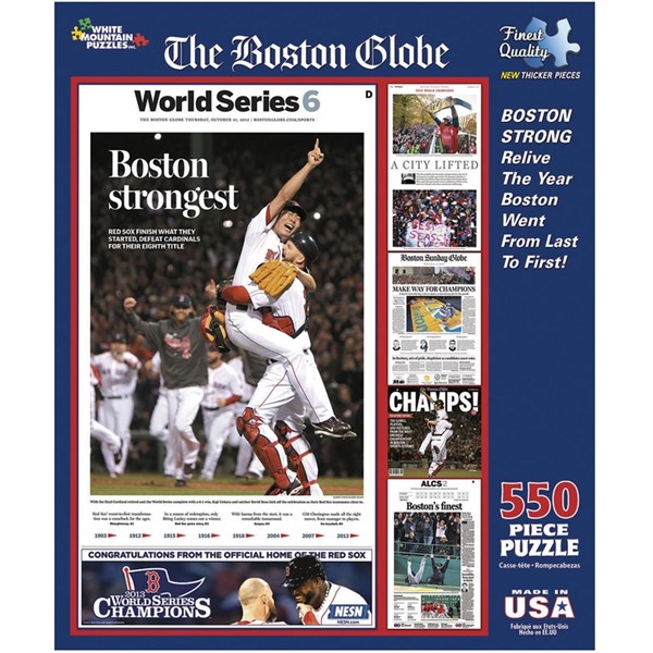 White Mountain (1045) - "Boston Strongest" - 550 Teile Puzzle