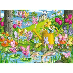 Ravensburger (10602) - "Magischer Garten" - 100 Teile Puzzle