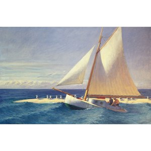 Puzzle Michele Wilson (A278-350) - Edward Hopper: "Das Segelboot" - 350 Teile Puzzle