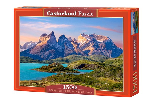 Castorland (C-150953) - "Torres del Paine National Park in Patagonia, Chile" - 1500 Teile Puzzle