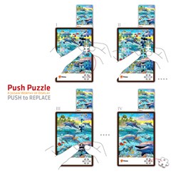 Pintoo (U1002) - "Dolphins and wreckage of boat" - 48 Teile Puzzle