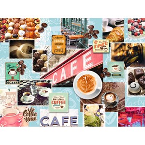 Ravensburger (16346) - "Kaffee und Kuchen" - 1500 Teile Puzzle